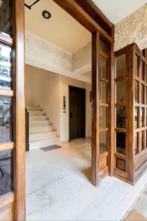 Βright Walled Designed Apt In Glyfada Center 雅典 外观 照片